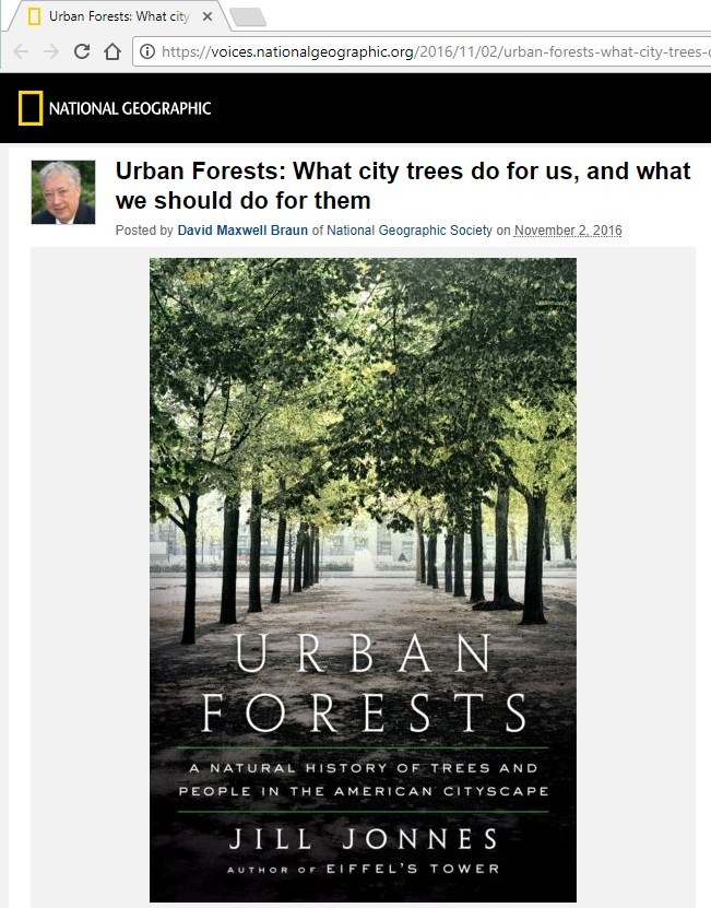 Urban forests - NationalGeographic
